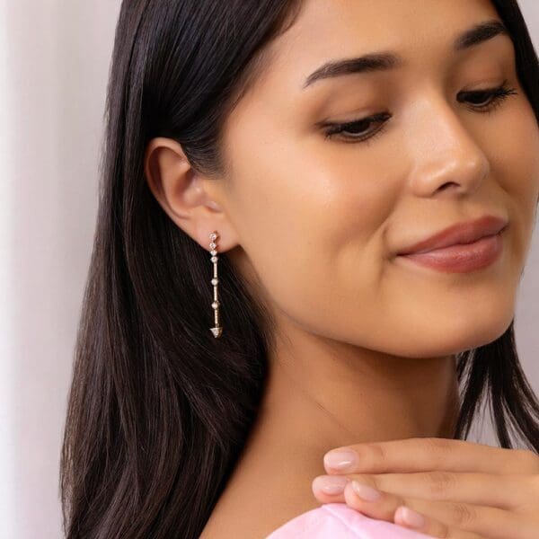 Enara Trillion Lgd 18K Yellow Gold 1.50Tcw