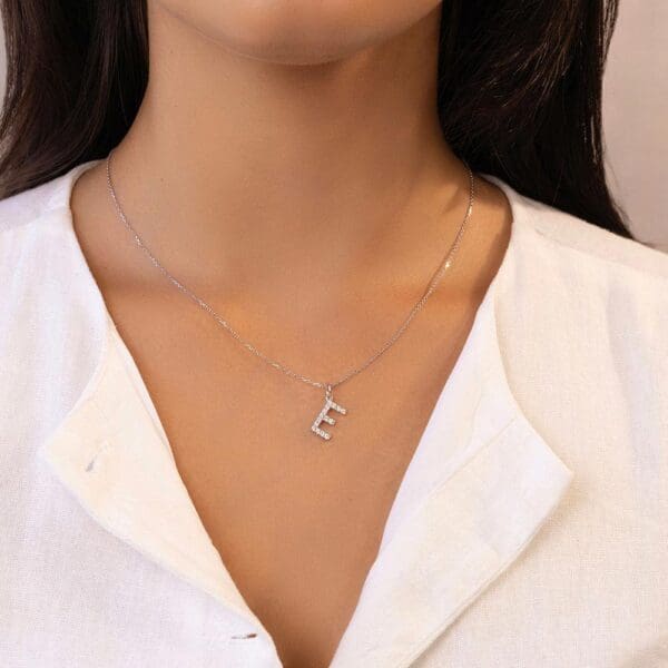Large Initial Pendant