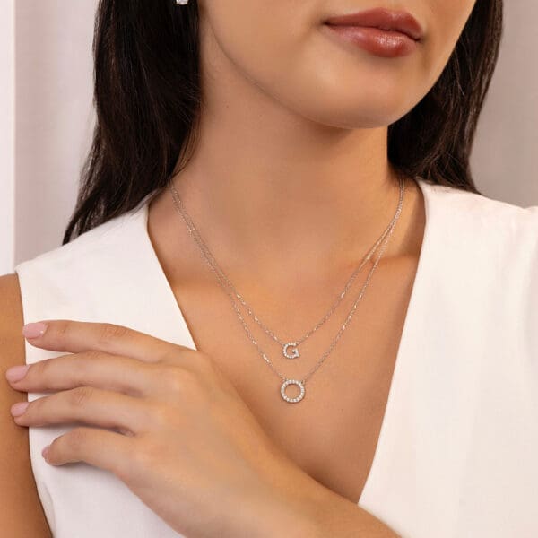Large Initial Pendant