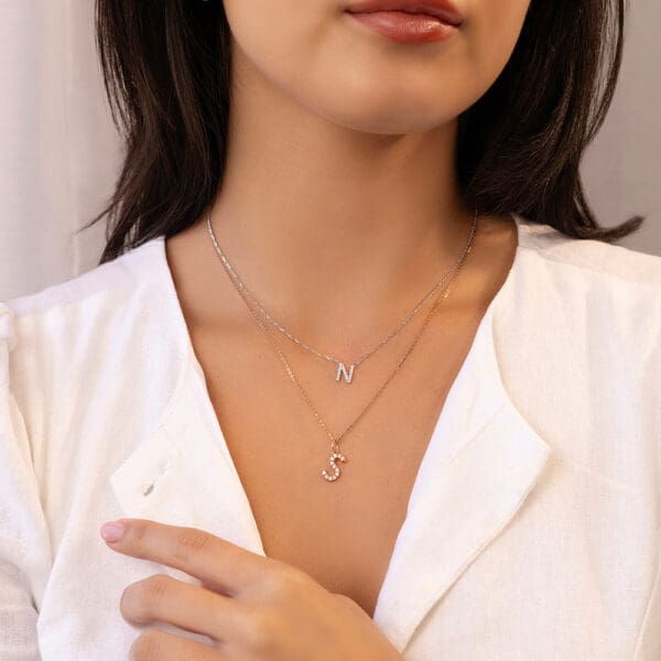 Large Initial Pendant