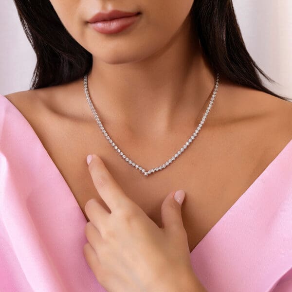 Reyna 18K White Gold 3.80Tcw
