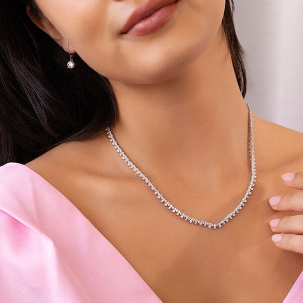 Zara 18K White Gold