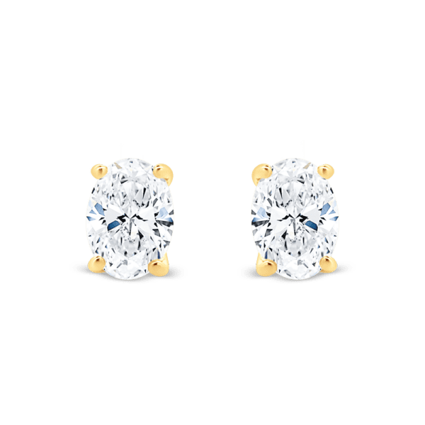 Karla Oval 7x5 LGD 18K Yellow Gold 2.00tcw