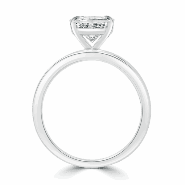 Holly Round 7 5 Side White Gold Diamond Brilliant Cut Popular Solitaire Ring