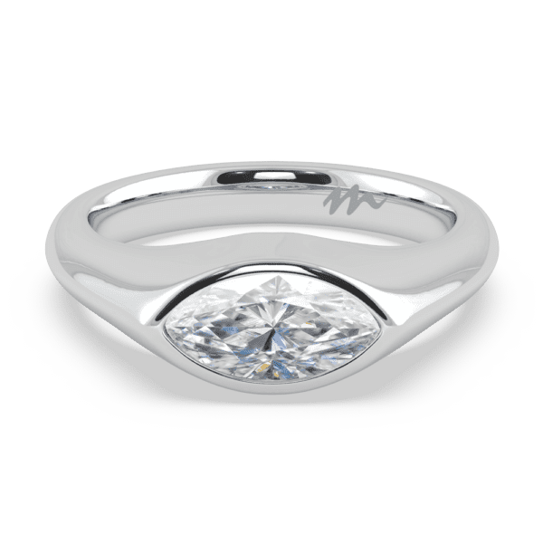 Jolene Marquise LG+ Platinum 1.00ct