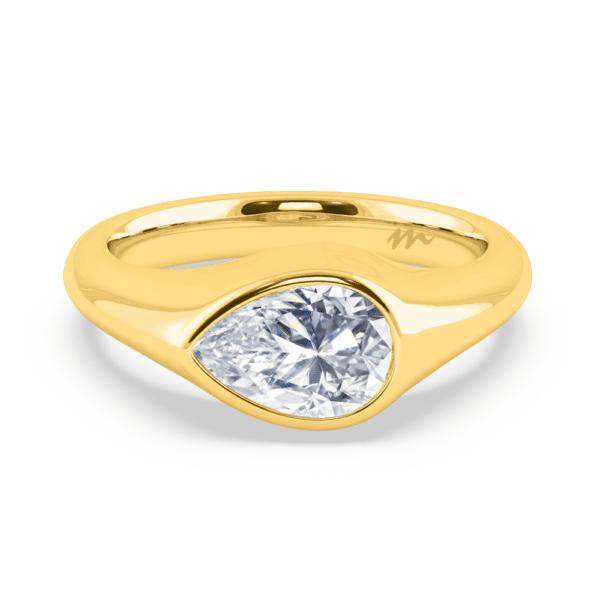 Jolene Pear LG+ Platinum 1.00ct