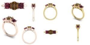 Jp Custom Trilogy Ring Cad 1