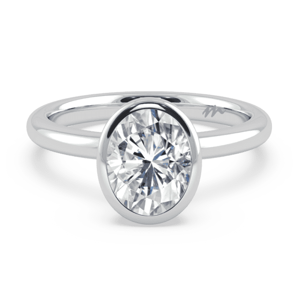 Lottie Oval 9x7 LG+ Platinum 2.00ct