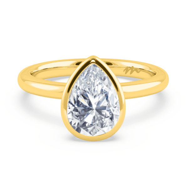 Lottie Pear 10x7 LG+ Platinum 2.00ct