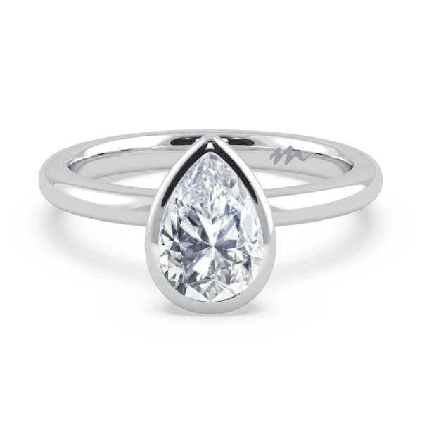 Lottie Pear 9x6 LG+ Platinum 1.50ct