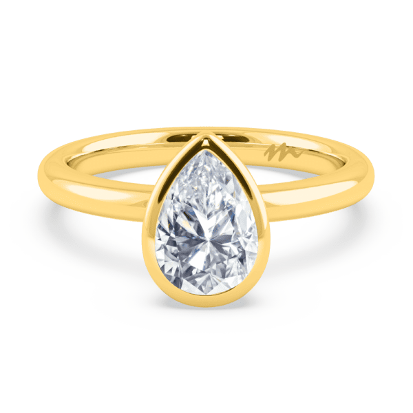 Lottie Pear 9x6 LG+ Platinum 1.50ct
