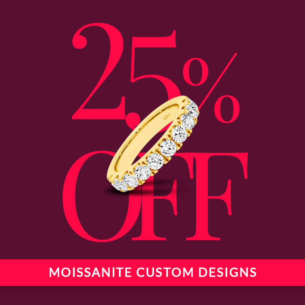 Mm June Sale Creative 1000X1000 25 Moissanite Custom