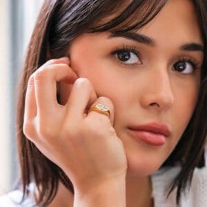 Jolene Marquise Lg+ Platinum 1.00Ct