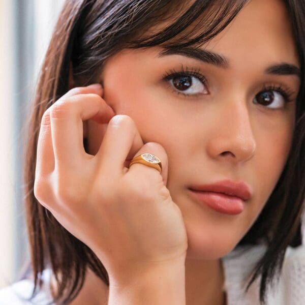 Jolene Marquise Lg+ Platinum 1.00Ct