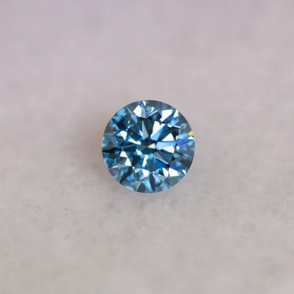 Round Cut 1 71ct Fancy Vivid Blue VS1 612338645 Front 1