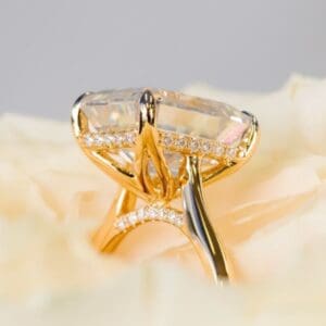 Protea Collection Petal Gallery Engagement Rings