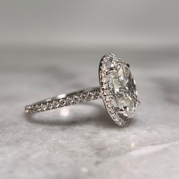 Zhao Jie Deng Custom Engagement Ring