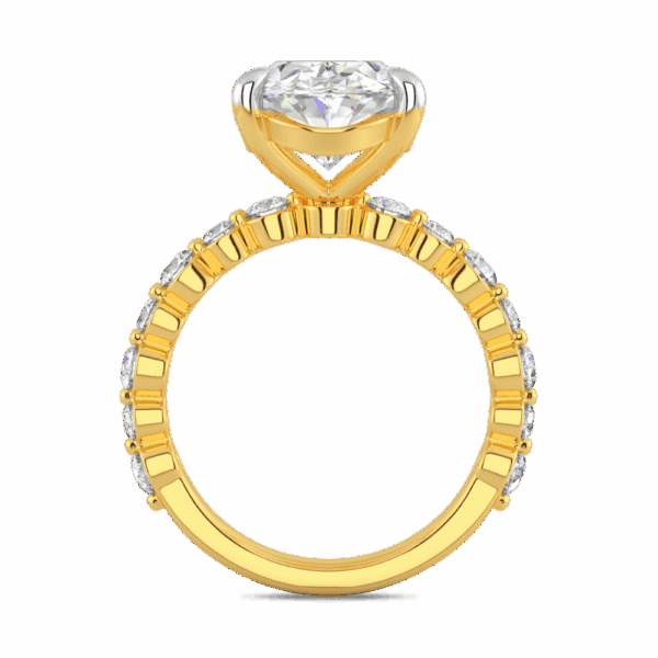 18K Rose Gold 4.00ct